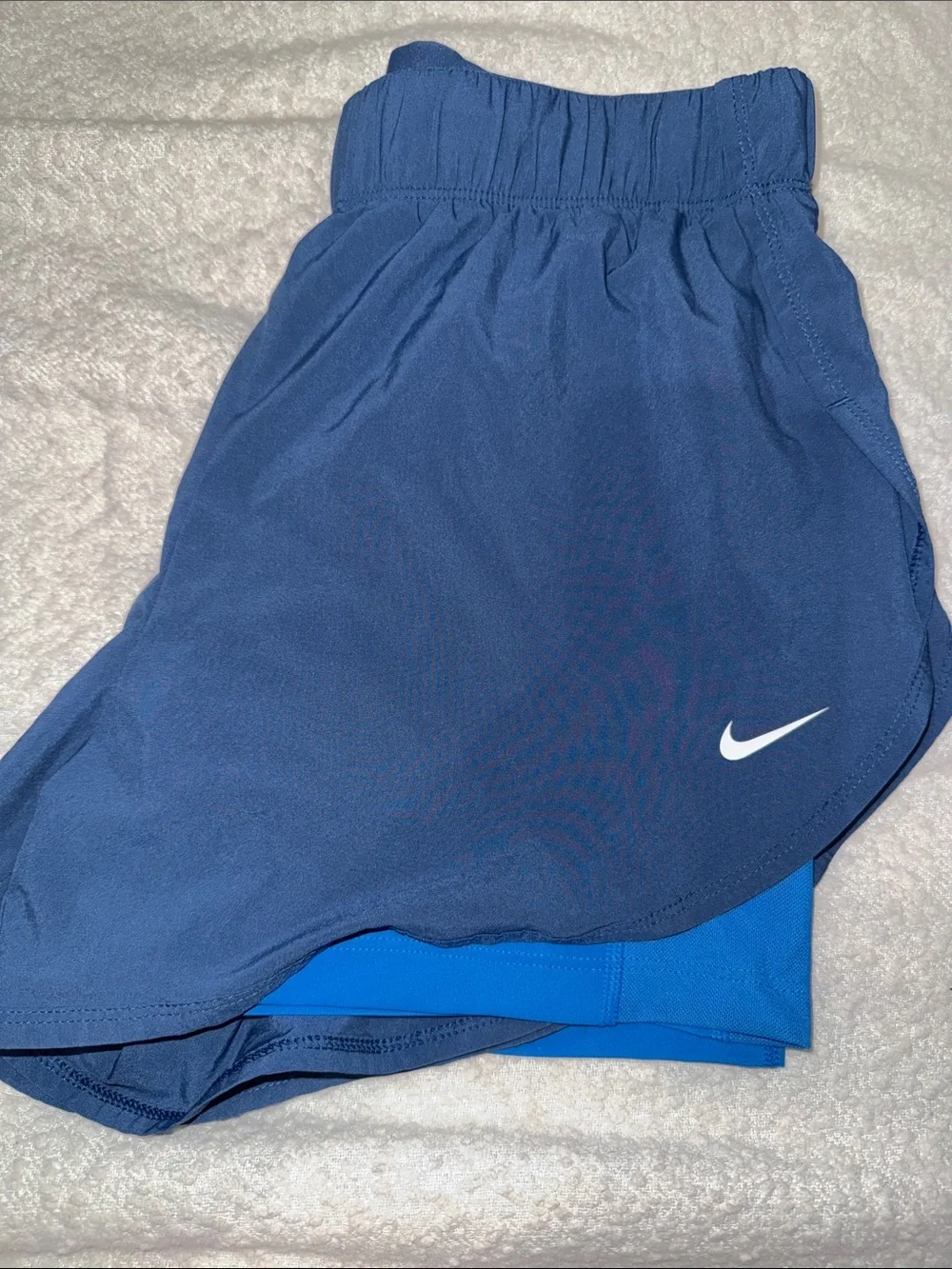 Nike Blue Dri-FIT women’s shorts